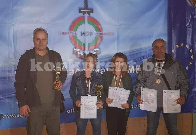 Видински полицаи с призови места в преглед по стрелкова подготовка