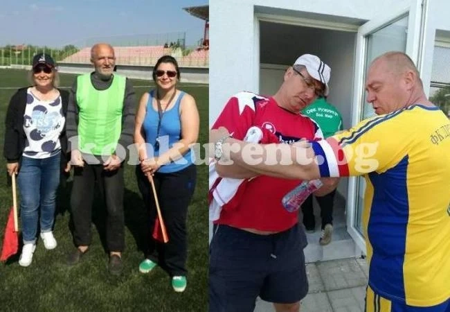 Шоу мач за събора в Дреновец, етърви развяваха флаговете /Снимки/