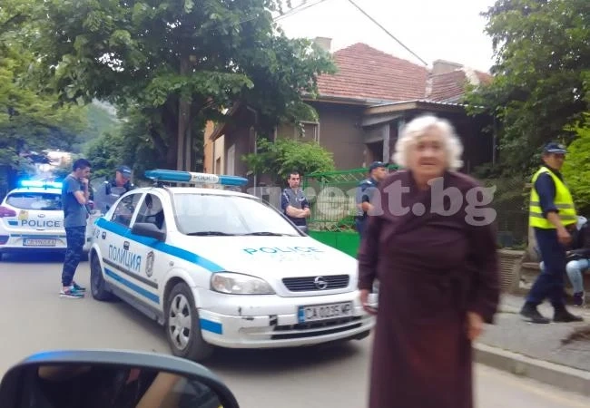 Суматоха в центъра на Враца СНИМКИ