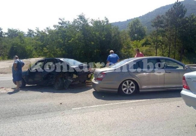 Нова катастрофа на Е79 СНИМКИ
