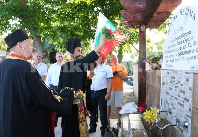 Осветиха нова чешма в Слана бара
