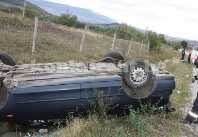 Жена пострада в катастрофа