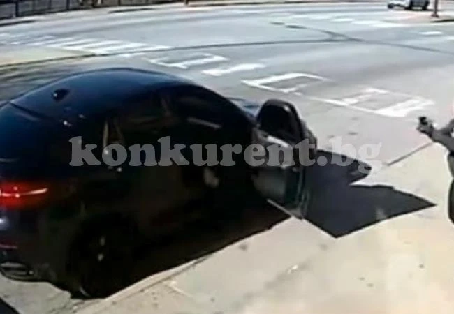 Какво се случва, когато джамбази отмъкват BMW X6 от полицай (ВИДЕО)