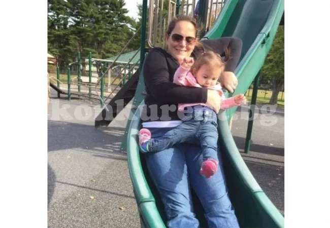 Майка сподели ужасяваща СНИМКА, доказваща защо родителите не трябва да се пускат по пързалката с децата си