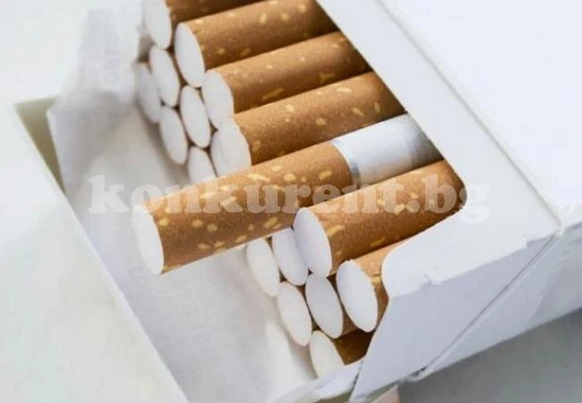 Иззеха кутия цигари без бандерол