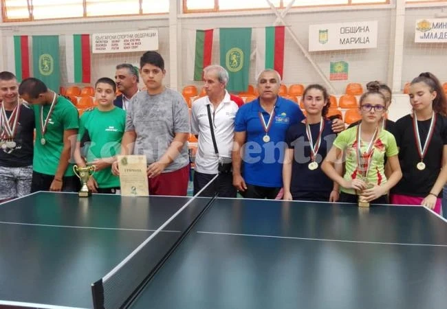 Златен дубъл за Роман в тениса на XXIII държавни игри