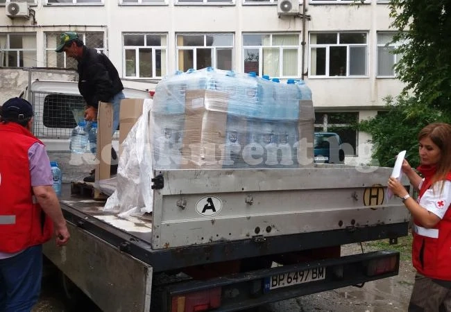 БЧК Враца продължава работата в помощ на пострадалото население от Роман