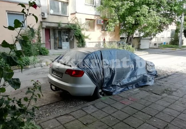 Полицията потвърди новина на „Конкурент” за горялата кола
