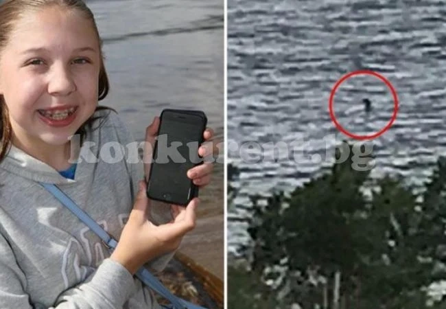 12-годишна видя легендарното чудовище Неси и му направи най-доброто ВИДЕО през последните години