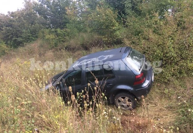 „Голф“ изхвърча при отбивката за Вършец СНИМКИ