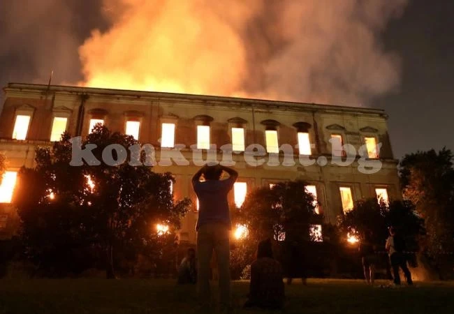 Национален музей изгоря, изчезнаха два века история