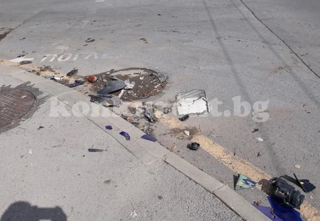 Моторист загина след удар на централен булевард 