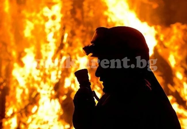 Пожар погълна 200 кг фураж