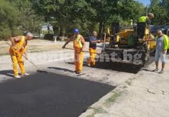 Ремонтираха улици в община Борован с държавни пари
