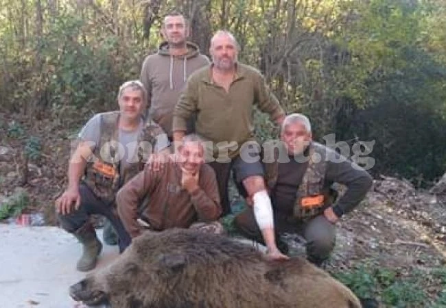 Ловци удариха глиган-гигант СНИМКИ