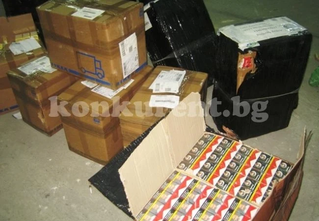 Спипаха контрабанди цигари за близо 35 бона