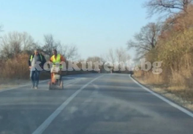 Ремонтират пътя между Враца и Криводол СНИМКИ