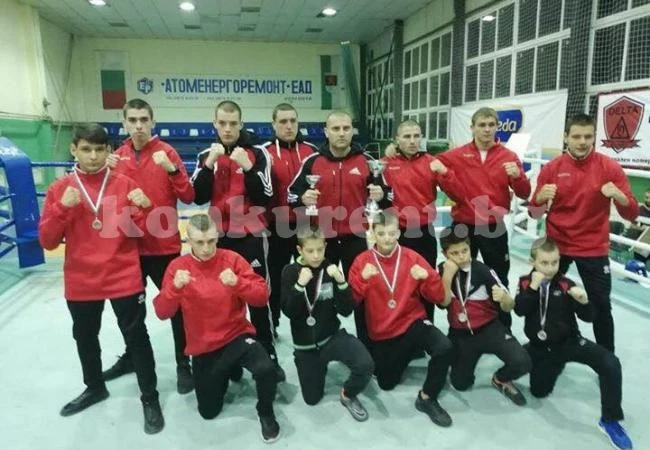 Бойци на Вени Янков взеха трофей и 11 медала в Козлодуй