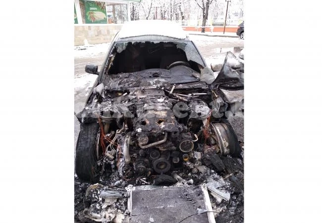 Изгоря „БМВ”-то на голмайстора на Монтана