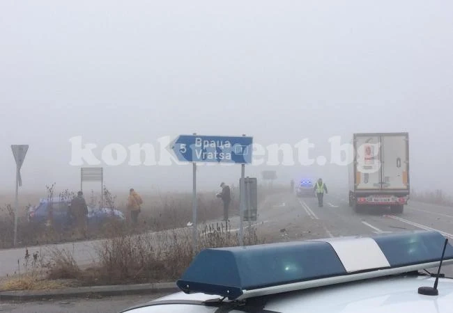 Човек загина при зловеща катастрофа край Враца СНИМКИ
