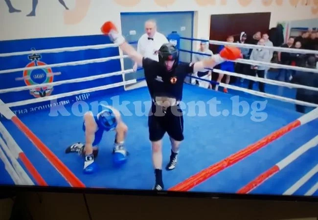 Футболист стана шампион по бокс за полицаи, Кубрат Пулев го поздрави