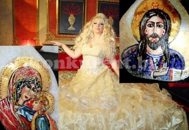 Хищната хиена Петра рисува Христос и Богородица върху камъни с магическа сила