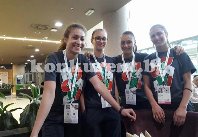 Квартет от Монтана игра за U18 в Румъния