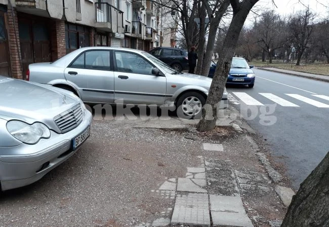 Да паркираш по врачански СНИМКИ