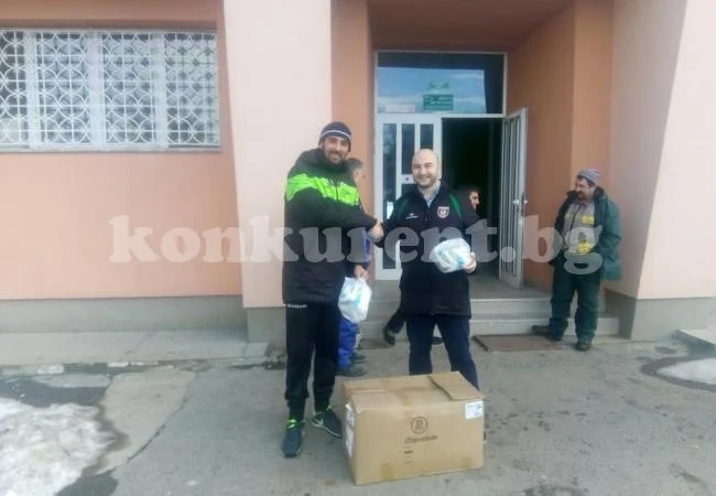 С дарение започна партньорството между БАМФ Враца и Ботев 
