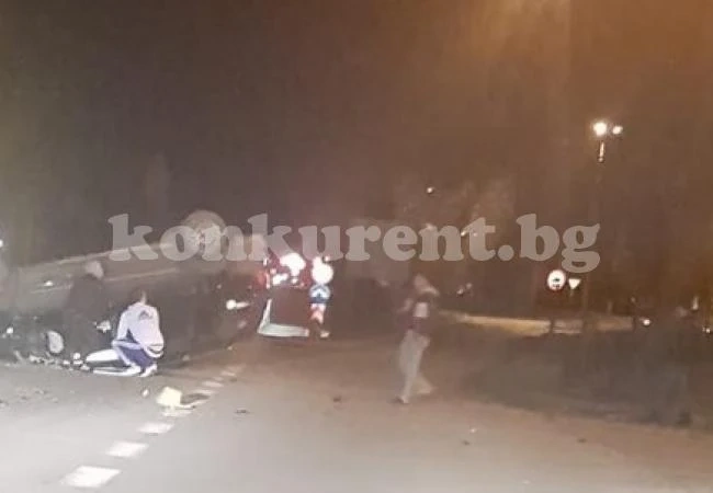 От полицията потвърдиха самоличността на шофьора от зрелищна катастрофа във Враца, още не знаят дали е служител на МВР