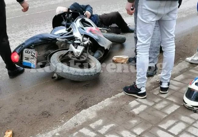 Разсеян пешеходец беше ударен от моторист