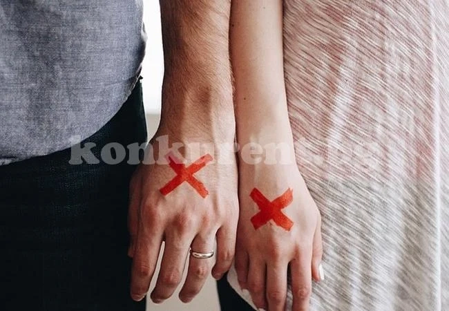 Знакът, който издава края на връзката