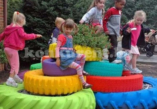 50+ идеи за детски играчки от стари гуми