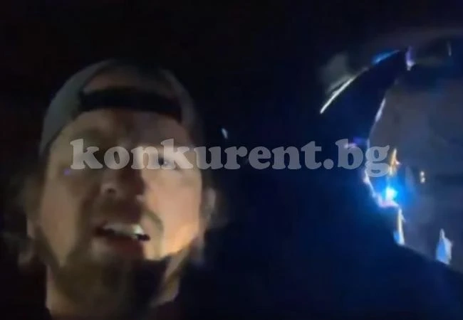 Шофьор предаде на живо как шпори с 300 км/ч, но му се стъжни... (ВИДЕО)