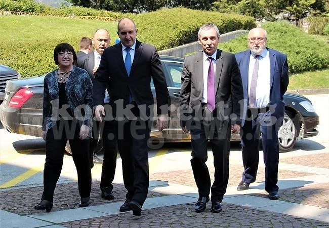 Президентът на Република България посети Великотърновския университет