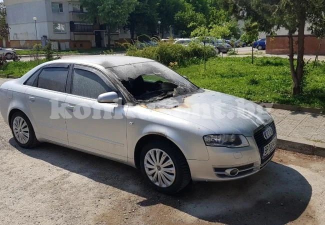 Полицията информира за пламналото „Ауди“ в Козлодуй (СНИМКИ)