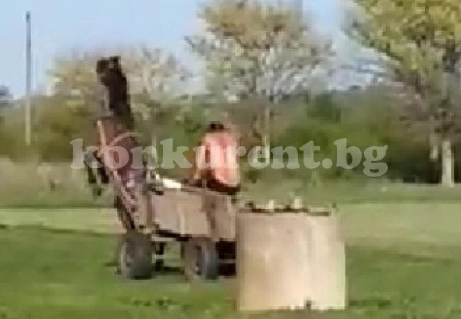 Каубой върна времето на Дивия Запад на мач в Михайлово /Снимки/
