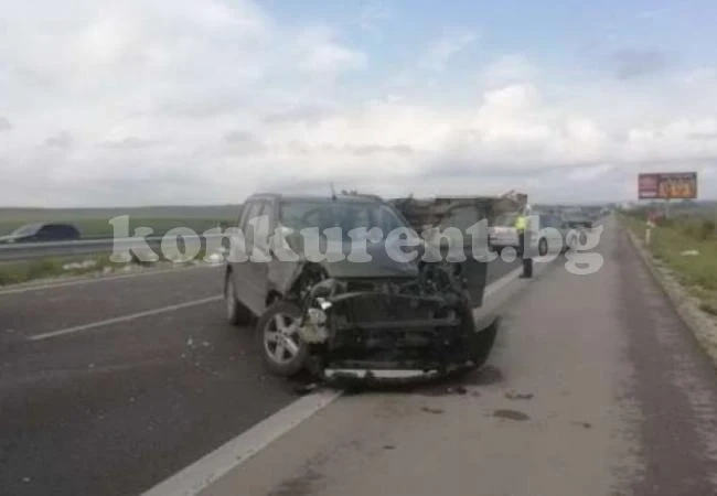 Страшен кошмар на автомагистрала \