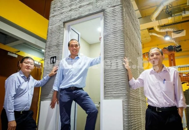 Отпечатват 3D баня за ден