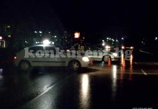 Кървава нощ в Пловдив, блъснаха пешеходец по тъмна доба