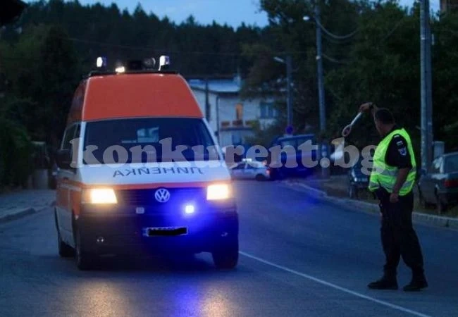 Дядо пострада при катастрофа