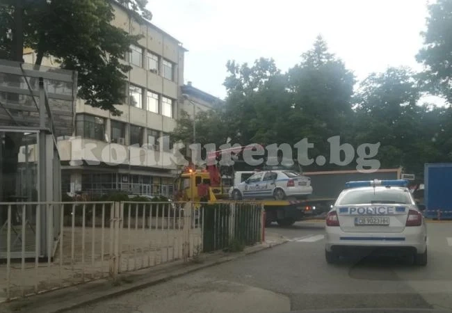 Паякът качи патрулка, но...