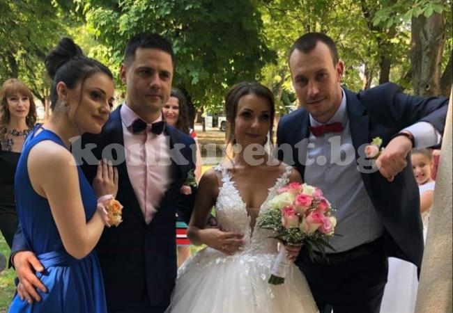 Футболист от славната школа на Ботев се ожени, кумът е Росен Гановски /Снимки/