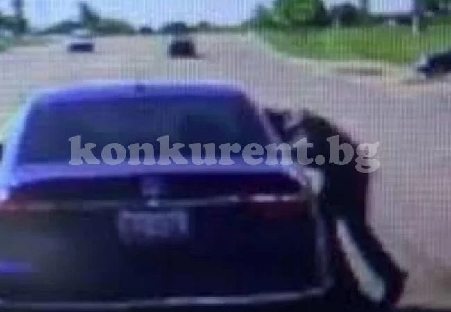 Смелчага спаси зрелищно живота на шофьор ВИДЕО