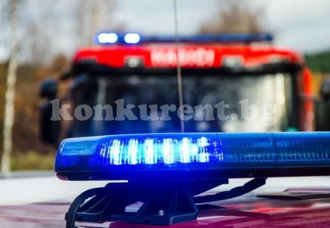 Жена пострада при пожар, причинен от газова бутилка