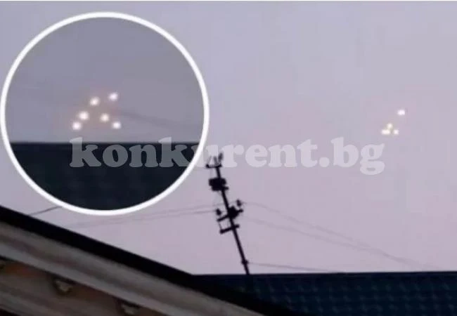 Голям брой НЛО налазиха Крим ВИДЕО
