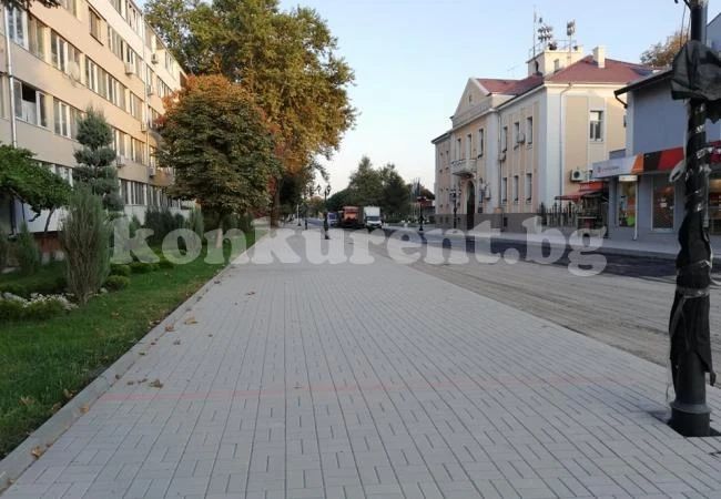 Приключва първият етап от рехабилитацията на улица „Христо Ботев” в Козлодуй