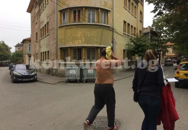 Кръв шурна в центъра на Враца, мъж разби главата си в …..