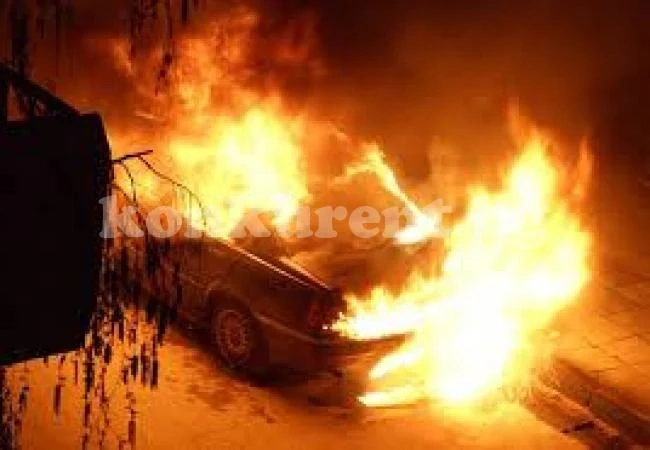 Мъж подпали камион и кола пред дома си