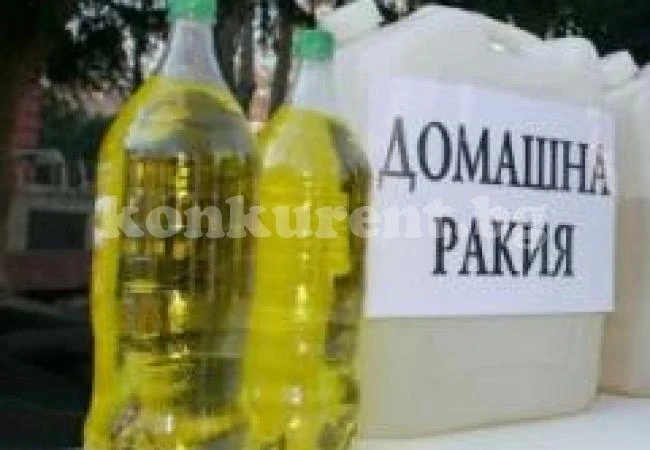 Иззеха дървено буре с ракия